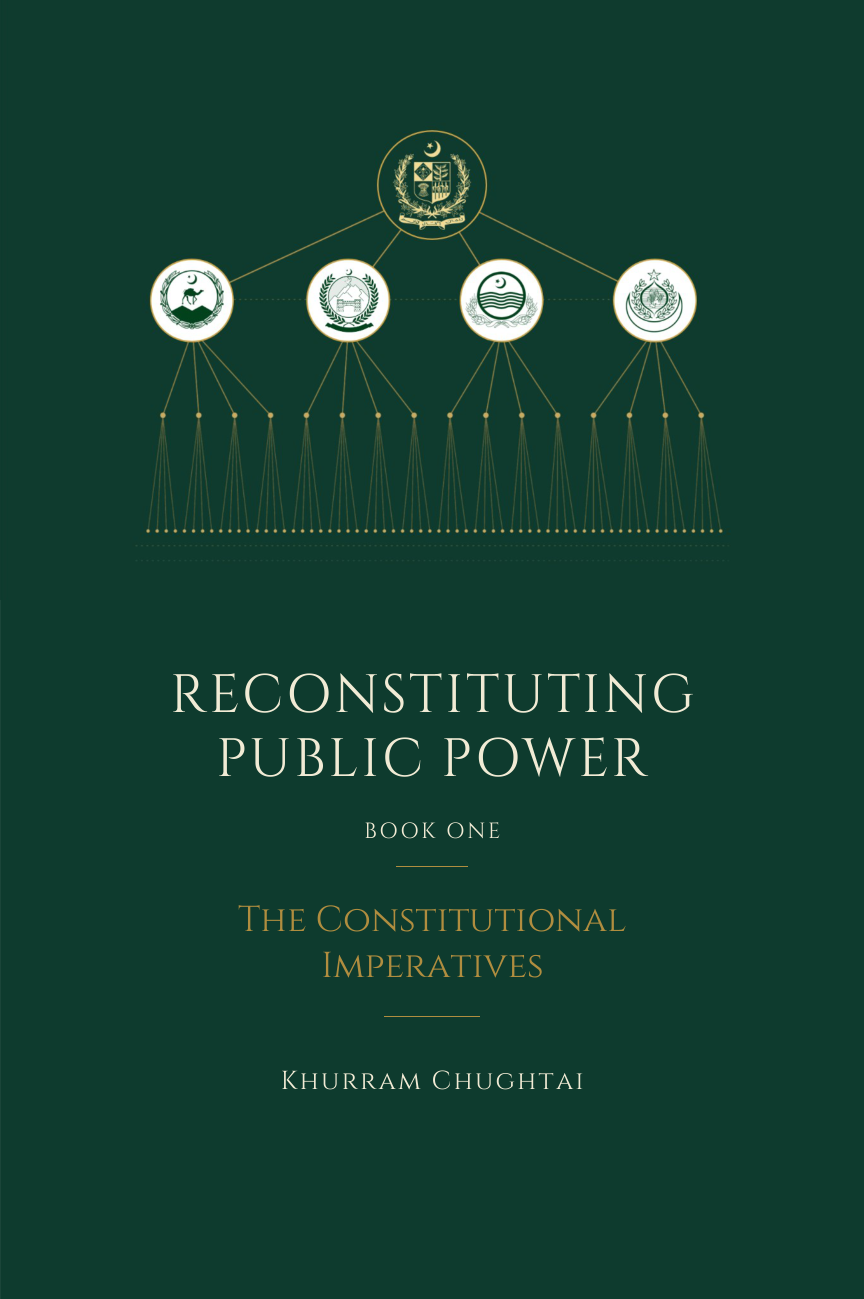 Reconstituting Public Power — Book One: The Constitutional Imperatives. Cover artwork.