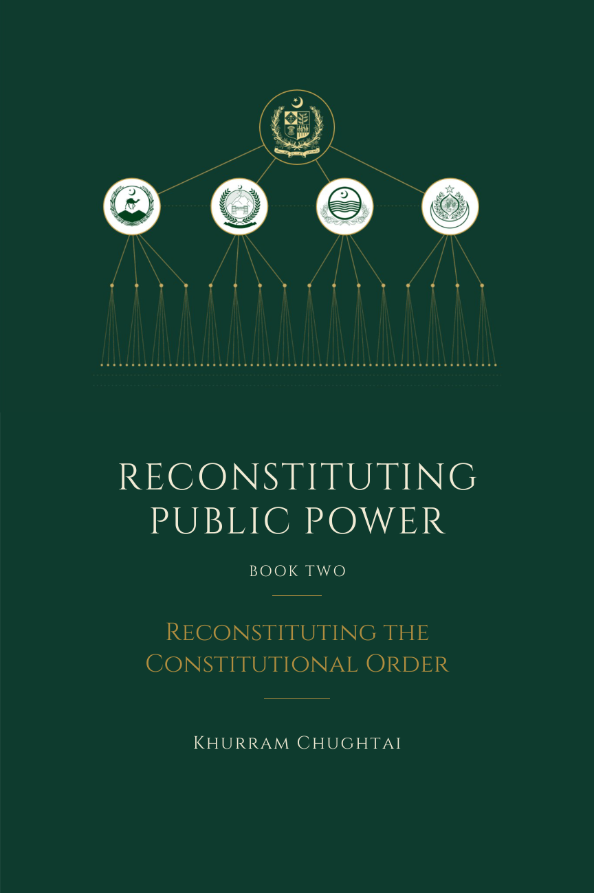 Reconstituting Public Power — Book Two: Reconstituting the Constitutional Order. Cover artwork.